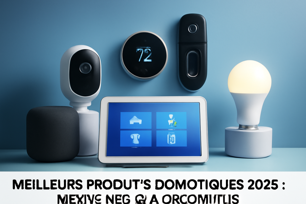 meilleurs produits domotiques 2025 : notre top 10 à découvrir